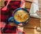 Harry Potter Holiday Golden Trio Soup Mug With Vented Lid | Holds 24 Ounces