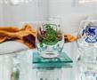 Harry Potter Hogwarts House Colors 12-Ounce Stemless Wine Glasses | Set of 4