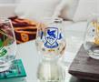 Harry Potter Hogwarts House Colors 12-Ounce Stemless Wine Glasses | Set of 4