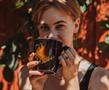 Harry Potter Marauder's Map Black and Gold Ceramic Mug | Holds 18 Ounces
