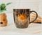 Harry Potter Marauder's Map Black and Gold Ceramic Mug | Holds 18 Ounces