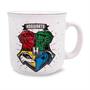 Harry Potter Hogwarts Crest Ceramic Camper Mug | Holds 20 Ounces