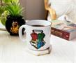 Harry Potter Hogwarts Crest Ceramic Camper Mug | Holds 20 Ounces
