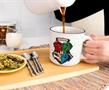 Harry Potter Hogwarts Crest Ceramic Camper Mug | Holds 20 Ounces