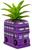 Harry Potter Knight Bus 3-Inch Ceramic Mini Planter With Artificial Succulent