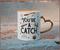 Harry Potter Quidditch "You're A Catch" Sculpted Handle Ceramic Mug | 14 Ounces