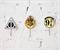 Harry Potter Icons Die-Cut Wall Hooks | Set of 3