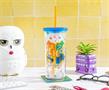 Harry Potter Hogwarts Crest Carnival Cup With Lid And Straw | Holds 20 Ounces