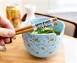 Harry Potter Hogwarts Icons Dinnerware Set | 20-Ounce Ramen Bowl With Chopsticks