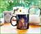 Harry Potter and Hermione Granger Anime-Style Ceramic Mug | Holds 20 Ounces