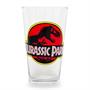 Jurassic Park Logo Pint Glass | Holds 16 Ounces