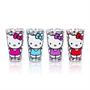 Sanrio Hello Kitty Colorful Outfits 16-Ounce Pint Glasses | Set of 4