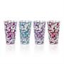 Sanrio Hello Kitty Colorful Outfits 16-Ounce Pint Glasses | Set of 4