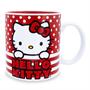 Sanrio Hello Kitty Dots And Stripes Ceramic Mug | Holds 20 Ounces