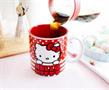 Sanrio Hello Kitty Dots And Stripes Ceramic Mug | Holds 20 Ounces