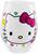 Sanrio Hello Kitty "You Had Me At Hello" Glitter Stemless Wine Glass | 20 Ounces