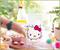 Sanrio Hello Kitty "You Had Me At Hello" Glitter Stemless Wine Glass | 20 Ounces