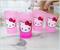 Sanrio Hello Kitty 4-Piece Color-Change Plastic Cup Set | Each Holds 15 Ounces