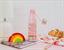 Sanrio Hello Kitty Pastel Star Toss Print Water Bottle With Lid | Holds 20 Ounce