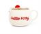 Hello Kitty Red Bow Ceramic 3D Molded Mug | Holds 22 Ounces