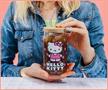 Sanrio Hello Kitty Strawberry 16-Ounce Glass Tumbler With Bamboo Lid and Straw