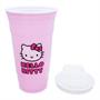 Sanrio Hello Kitty Pink Plastic Tumbler With Lid and Straw | Holds 32 Ounces