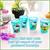 Sanrio Hello Kitty Classic Scenes 2-Ounce Freeze Gel Mini Cups | Set of 4