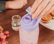 Sanrio Hello Kitty Rainbow Treats and Stars Water Bottle with Lid | 28 Ounces