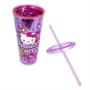 Sanrio Hello Kitty Rainbow Confetti Carnival Cup With Lid and Straw | 32 Ounces