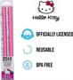 Hello Kitty Kawaii Treats 4 Piece Reusable Plastic Straw Set