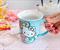 Hello Kitty Pastel on Rainbow 16oz Wide Rim Ceramic Mug