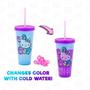 Sanrio Hello Kitty Starshine Color-Changing Plastic Tumbler | Holds 24 Ounces