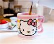 Hello Kitty Bow Handle Ceramic Mug | Holds 20 Ounces