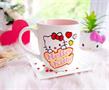 Hello Kitty Hearts 18 Ounce Ceramic Mug