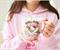 Sanrio Hello Kitty Unicorn Glass Mug With Glitter Handle | Holds 14 Ounces