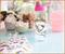 Sanrio Hello Kitty Unicorn Twist Spout Water Bottle and Sticker Set | 20 Ounces