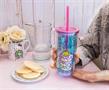 Hello Kitty Stacked Donuts Carnival Cup with Lid and Straw | Holds 20 Ounces