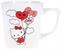 Sanrio Hello Kitty Love Balloon Wide Rim Ceramic Latte Mug | Holds 17 Ounces