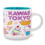 Hello Kitty "Kawaii Tokyo" Allover Icons Ceramic Stacking Mug | Holds 13 Ounces