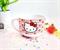 Sanrio Hello Kitty Red Ceramic Soup Mug with Lid | Holds 24 Ounces