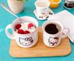 Hello Kitty 9 and 16 Ounce Ceramic Camper Mug Set of 2