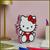 Sanrio Hello Kitty Waving Die-Cut Wooden Wall Art Sign