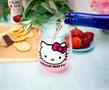 Sanrio Hello Kitty Teardrop Stemless Wine Glass | Holds 20 Ounces