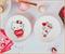 Sanrio Hello Kitty "Love" 9-Inch Ceramic Coupe Dinner Bowl