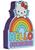 Sanrio Hello Kitty Rainbow Die-Cut Wooden Wall Art Sign
