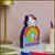 Sanrio Hello Kitty Rainbow Die-Cut Wooden Wall Art Sign