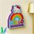 Sanrio Hello Kitty Rainbow Die-Cut Wooden Wall Art Sign