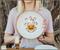 Sanrio Hello Kitty Pumpkin Boo 9-Inch Ceramic Coupe Dinner Bowl
