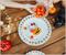 Sanrio Hello Kitty Pumpkin Boo 11-Inch Ceramic Dinner Plate