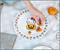 Sanrio Hello Kitty Pumpkin Boo 11-Inch Ceramic Dinner Plate